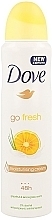 Fragrances, Perfumes, Cosmetics Deodorant "Charge of Energy" - Dove