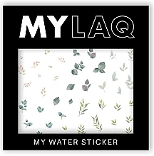 Nail Stickers 'My Green Leaf' - MylaQ My Water Sticker My Green Leaf — photo N1