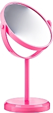 Fragrances, Perfumes, Cosmetics Mirror on Stand 85741, oval, light pink - Top Choice Colours Mirror