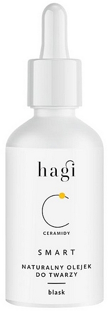 Natural Face Oil with Ceramides - Hagi Cosmetics SMART C Face Massage Oil With Ceramides — photo N1