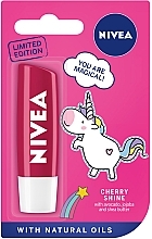 Fragrances, Perfumes, Cosmetics Cherry Shine Lip Balm - Nivea Lip Care Cherry Shine Lip Balm Limited Edition