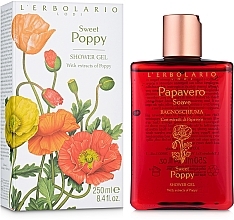 Fragrances, Perfumes, Cosmetics Bath Foam "Sweet Poppy" - L'erbolario Papavero Soave Bagnoschiuma