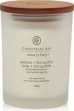 Scented Candle 'Peace & Tranquility' - Chesapeake Bay Candle — photo N3