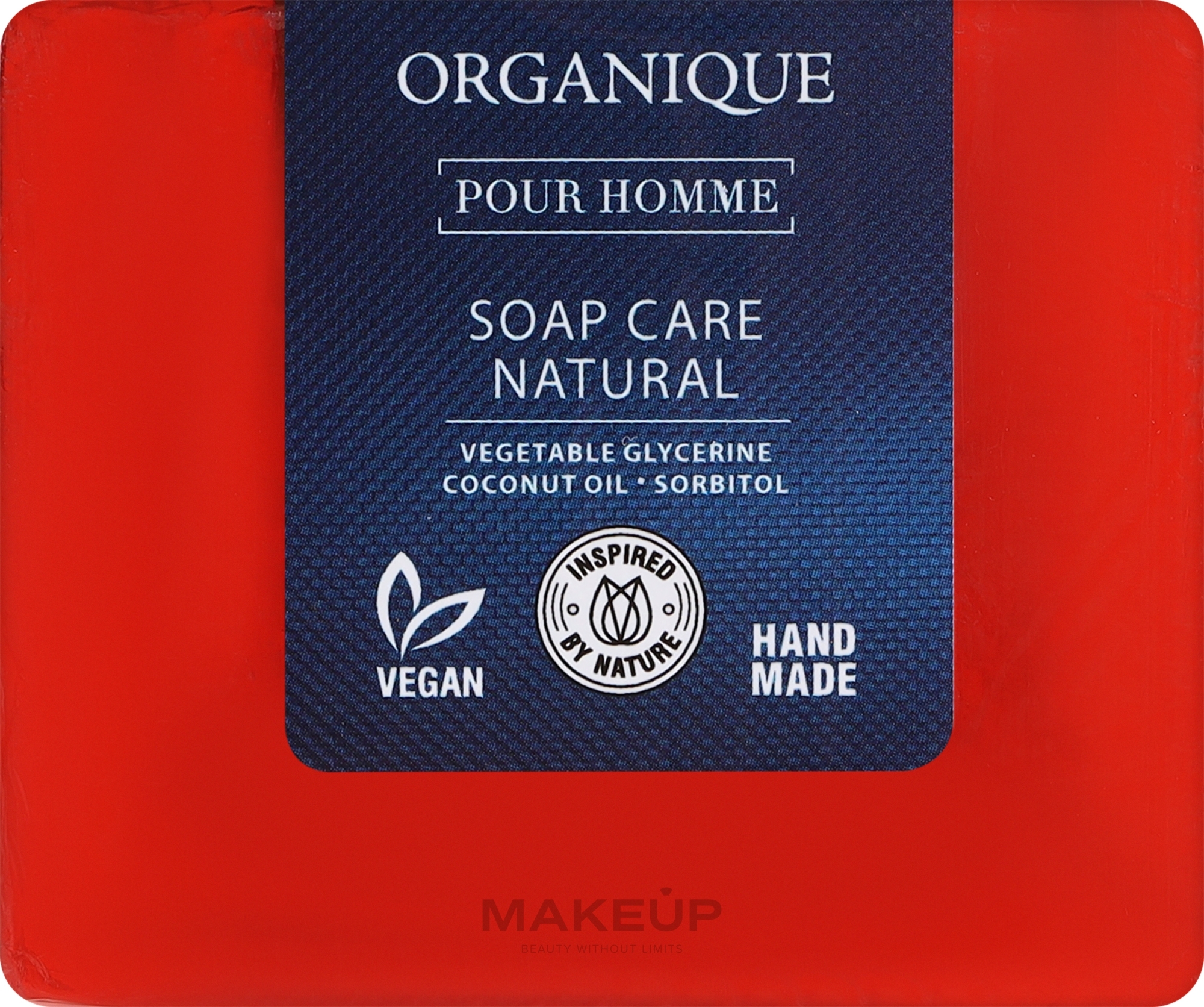 Natural Cube Soap - Organique Soaps Pour Homme — photo 100 g