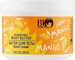 Fragrances, Perfumes, Cosmetics Nourishing Body Butter - Bio World Secret Life Nourishing Mango Body Butter