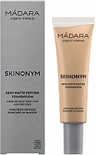 Fragrances, Perfumes, Cosmetics Madara Cosmetics Skinonym Semi-Matte Peptide Foundation (mini size) - Madara Cosmetics Skinonym Semi-Matte Peptide Foundation (mini)