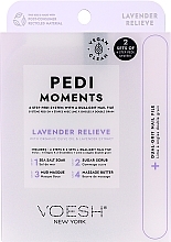 Fragrances, Perfumes, Cosmetics Pedicure Set 'Lavender Relief' - Voesh Mani Moments Lavender Relieve