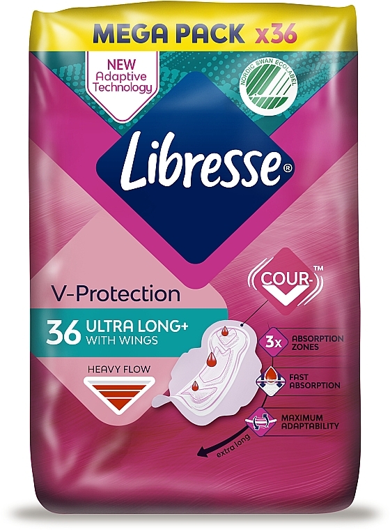 Sanitary Pads, 36 pcs - Libresse Ultra Thin Super Soft — photo N2