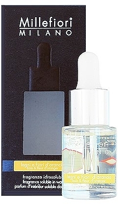 Aroma Lamp Concentrate - Millefiori Milano Legni E Fiori d'Arancio Fragrance Oil — photo N1