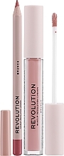 Makeup Revolution Lip Contour Kit Brunch (lip/gloss/3ml + lip/pencil/0.8g) - Lip Makeup Set — photo N4