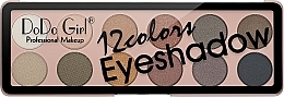 Fragrances, Perfumes, Cosmetics Eye Makeup Palette - DoDo Girl 12 Colors Eyeshadow