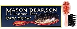 Fragrances, Perfumes, Cosmetics Hair Brush - Mason Pearson Universal Nylon Hairbrush NU2 Pink