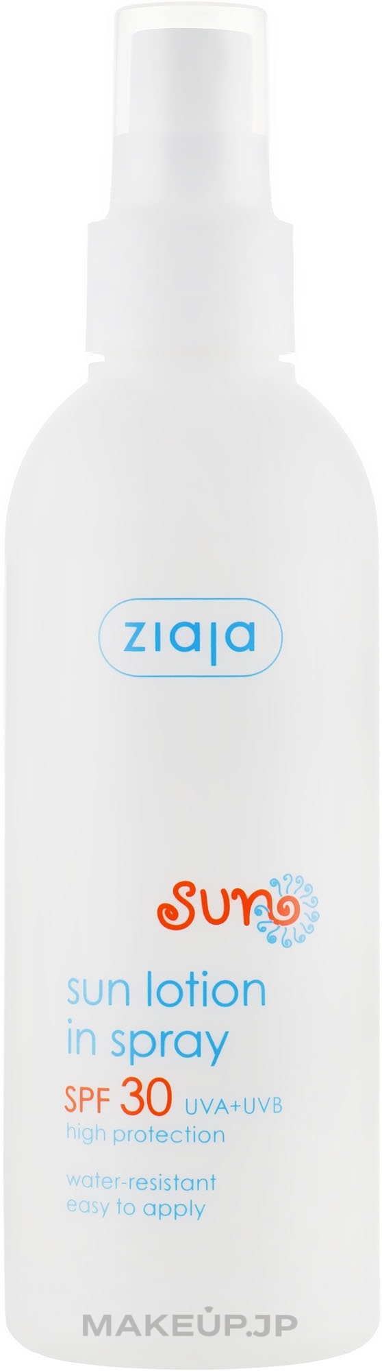 Sunscreen Spray - Ziaja Sun Lotion In Spray SPF 30 — photo 170 ml