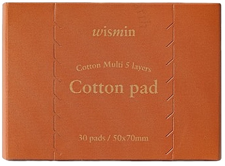 Cosmetic Cotton Pads - Wismin Cotton Multi 5 Layers Cotton Pad — photo N1