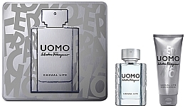 Fragrances, Perfumes, Cosmetics Salvatore Ferragamo Uomo Casual Life - Set (edt/50ml + sh/gel/100ml)