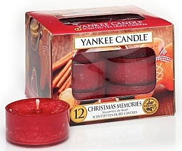 Fragrances, Perfumes, Cosmetics Tea Light Candles - Yankee Candle Scented Tea Light Candles Christmas Memories