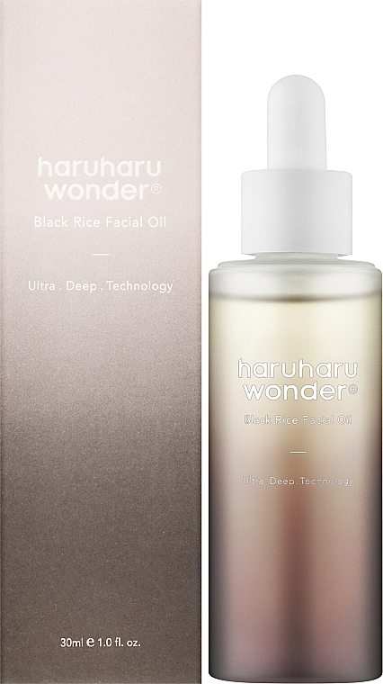 Black Rice Facial Oil - Haruharu Wonder Black Rice Facial Oil — photo N2