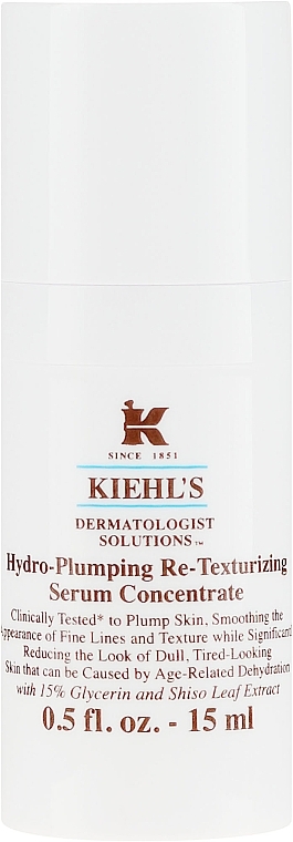 Serum Concentrate for Face - Kiehl`s Hydro-Plumping Re-Texturizing Serum Concentrate — photo N11