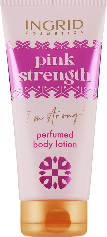 Perfumed Body Lotion - Ingrid Cosmetics Pink Strength Perfumed Body Lotion — photo N1