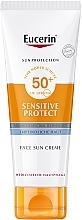 Fragrances, Perfumes, Cosmetics Sun Cream for Normal & Dry Skin - Eucerin Sun Sensitive Protect Cream SPF50+