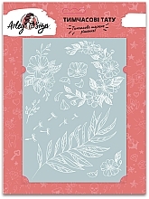 Fragrances, Perfumes, Cosmetics Temporary Tattoo "Secret Garden" - Arley Sign