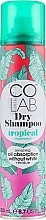 Fragrances, Perfumes, Cosmetics Dry Shampoo with Tropical Scent - Colab Tropical Dry Shampoo