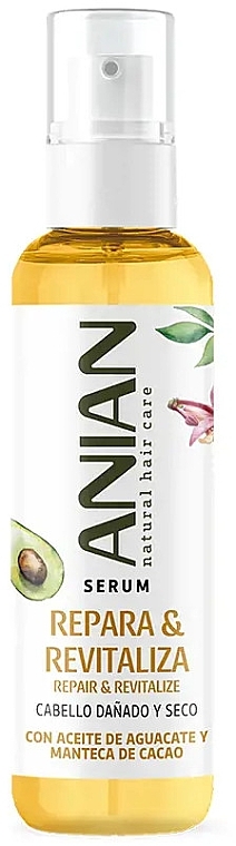 Repairing & Revitalizing Hair Serum - Anian Natural Repair & Revitalize Serum — photo N1