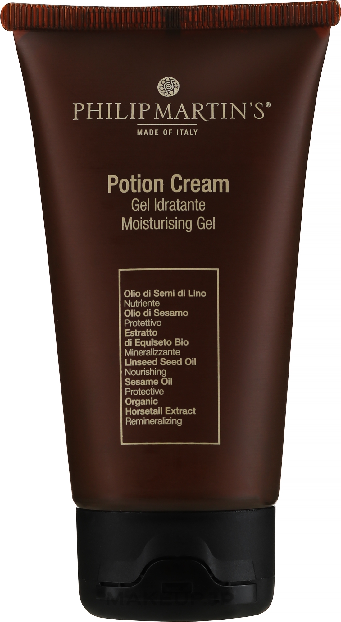 Moisturizing Cream for Wavy Hair - Philip Martin's Potion Cream Moisturizing Gel — photo 75 ml