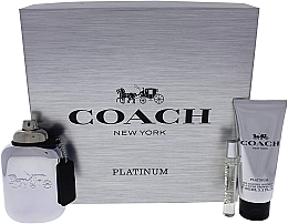 Fragrances, Perfumes, Cosmetics Coach Platinum - Set (edp/100ml + edp/7.5ml + s/g/100ml)