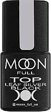 No Wipe Top Coat - Moon Full Top Leaf Silver Black — photo N1