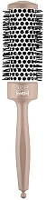 Fragrances, Perfumes, Cosmetics Aluminum Thermal Brush with Thermonaylon Bristles, nude pink, d56/32mm - 3ME Maestri Pure