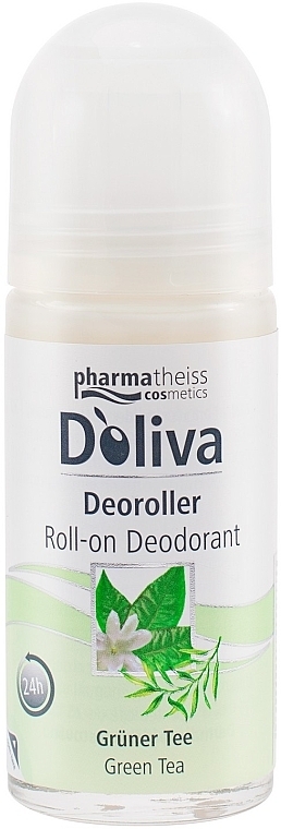 Green Tea Roll-On Deodorant - D'oliva Pharmatheiss Cosmetics — photo N2