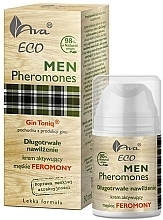 Moisturizing Long-Lasting Face Cream - Ava Laboratorium Eco Men Pheromones Gin Toniq Cream — photo N1