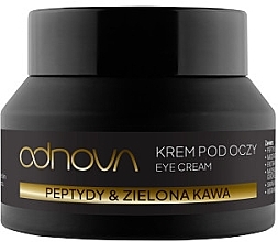 Fragrances, Perfumes, Cosmetics Peptides & Green Coffee Eye Cream - Odnova Peptides & Green Coffee Eye Cream 