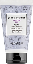 Styling Gel with Frozen Effect - Alfaparf Style Stories Frozen Gel Extra-Strong Hold — photo N1
