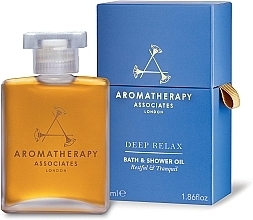Fragrances, Perfumes, Cosmetics Deep Relax Bath & Shower Oil - Aromatherapy Associates Deep Relax Bath & Shower Oil