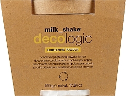 Fragrances, Perfumes, Cosmetics Hair Bleaching Powder "White" - Milk_Shake Decologic Lightening Powder