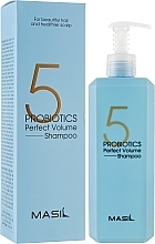 Perfect Volume Shampoo with Probiotics - Masil 5 Probiotics Perfect Volume Shampoo — photo N2