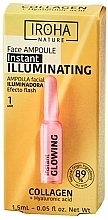 Fragrances, Perfumes, Cosmetics Brightening & Energizing Ampoule - Iroha Nature Instant Glowing Face Ampoule
