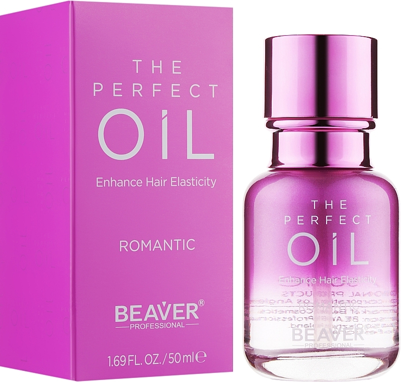 Perfumed Hair Elasticity & Protection Oil - Beaver Professional Expert Hydro The Perfect Oil Enhance Hair Elasticity Romantic — photo N2