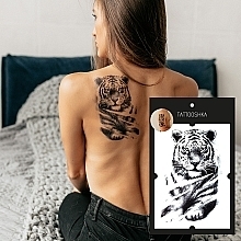 Temporary Tattoo "Tiger" - Tattooshka — photo N4