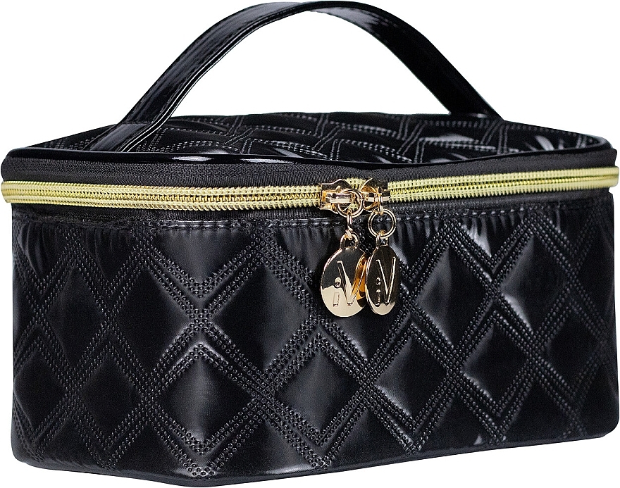 Cosmetic Bag 418027, black - Inter-Vion Gold & Black — photo N1