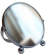 Round Mirror, 15 cm - Acca Kappa Chrome ABS Mirror x7 — photo N1
