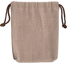 GIFT! Cosmetic Bag 'Eco Sack', 99182, brown drawstring - Top Choice — photo N1