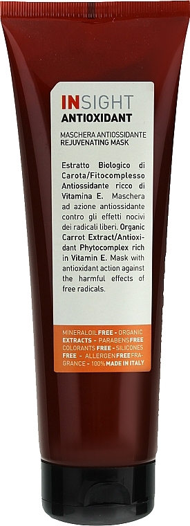 Toning Hair Mask - Insight Antioxidant Rejuvenating Mask — photo N1