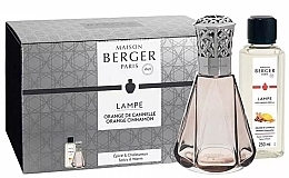 Fragrances, Perfumes, Cosmetics Maison Berger Orange de Cannelle - Set (aromalamp/1pcs + refill/250ml)	