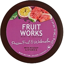 Fragrances, Perfumes, Cosmetics Body Butter "Passion Fruit and Watermelon" - Grace Cole Fruit Works Body Butter 