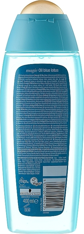 Shower Gel "Blue Lotus" - Fa Magic Oil Blue Lotus Scent Shower Gel — photo N6