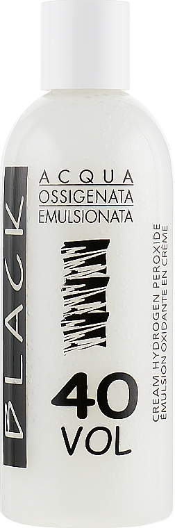 Emulsion Oxidizer 40 Vol. 12% - Black Professional Line Cream Hydrogen Peroxide — photo N1