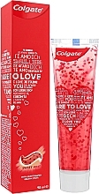 Fragrances, Perfumes, Cosmetics Toothpaste with Hearts, Red - Colgate Dare To Love